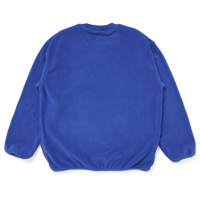画像2: CHALLENGER/COLLEGE C/N FLEECE（BLUE）［カレッジクルーネックフリース-25秋冬］