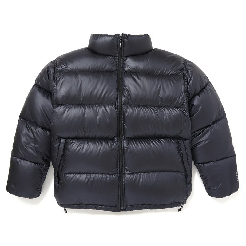 画像1: CHALLENGER/VERSATILE DOWN JACKET（BLACK）［バーサタイルダウンJKT-25秋冬］