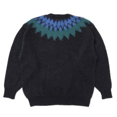 画像2: CHALLENGER/NATIVE ARROW C/N SWEATER（BLACK）［ネイティブアローモヘアセーター-25秋冬］ (2)