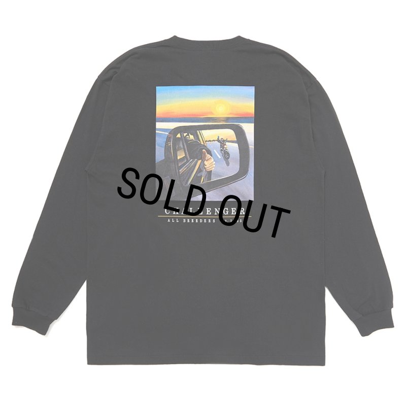 L CHALLENGER　L/S SUNSET DRIVE TEE CHALLENGER/L/S SUNSET DRIVE TEE（BLACK）［サンセットドライブ長袖T