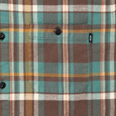 画像5: CHALLENGER/PLAID FLANNEL SHIRT（GREEN）［チェックフランネルシャツ-25秋冬］ (5)