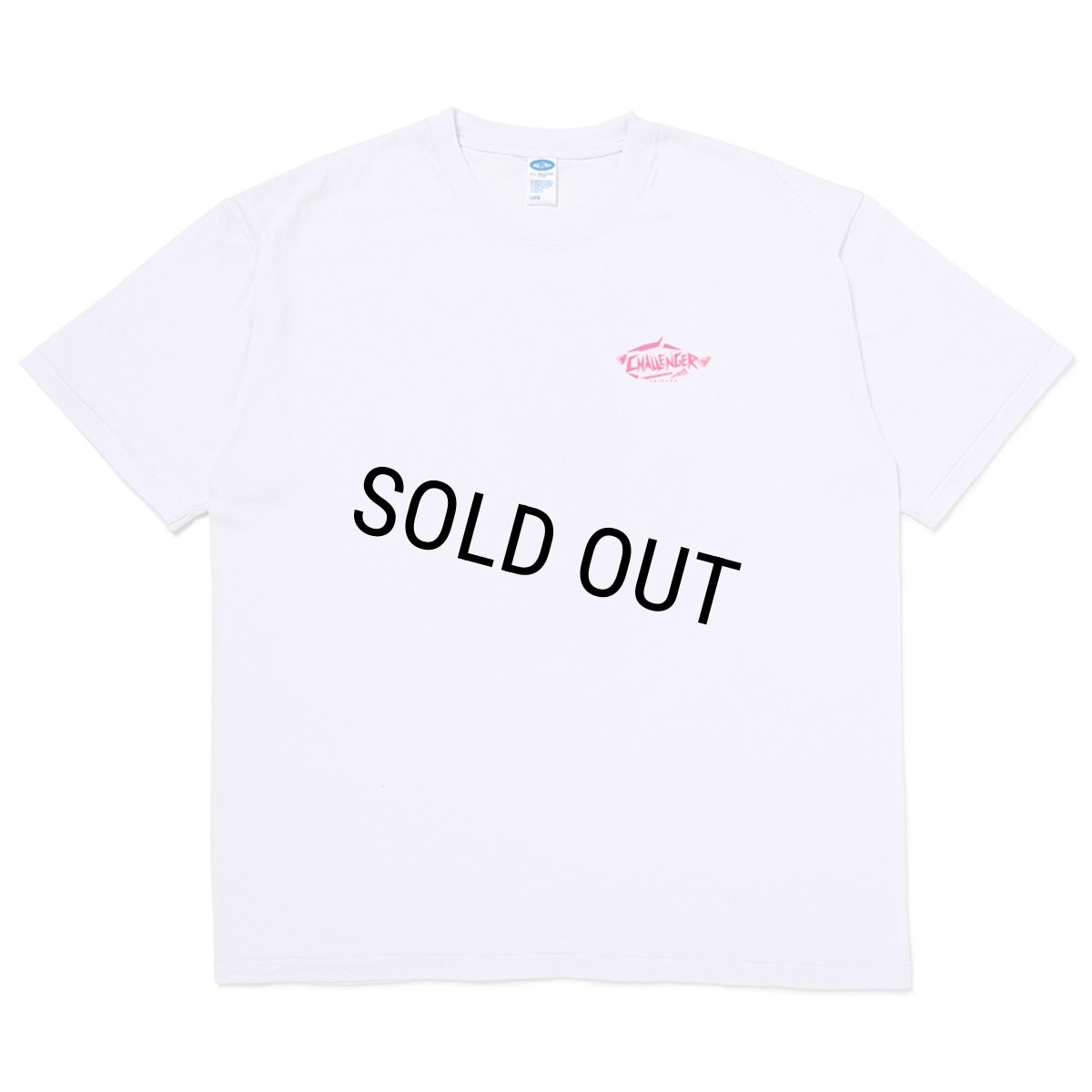 画像2: CHALLENGER/NEON WOLF TEE（WHITE）［ネオンウルフT-25秋冬］ (2)