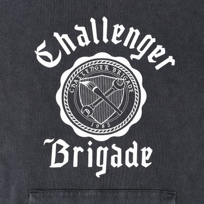 画像3: CHALLENGER/COLLEGE HOODIE（BLACK）［カレッジフーディー-25秋冬］