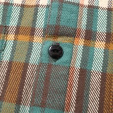 画像4: CHALLENGER/PLAID FLANNEL SHIRT（GREEN）［チェックフランネルシャツ-25秋冬］ (4)