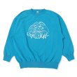 CHALLENGER/EAGLE C/N SWEAT（TURQUOISE）［イーグルクルーネック
