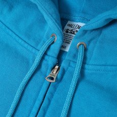 画像3: CHALLENGER/NEON WOLF ZIP HOODIE（TURQUOISE）［ネオンウルフジップフーディー-25秋冬］ (3)