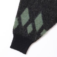 画像6: CHALLENGER/NATIVE EAGLE CARDIGAN（BLACK）［ネイティブイーグルモヘアカーディガン-25秋冬］ (6)