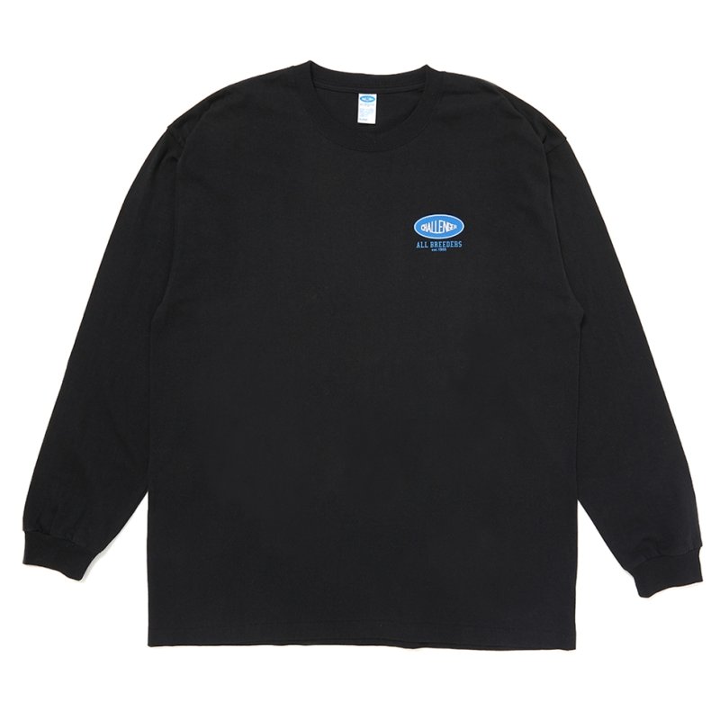 画像1: CHALLENGER/L/S SUNSET DRIVE TEE（BLACK）［サンセットドライブ長袖T-25秋冬］