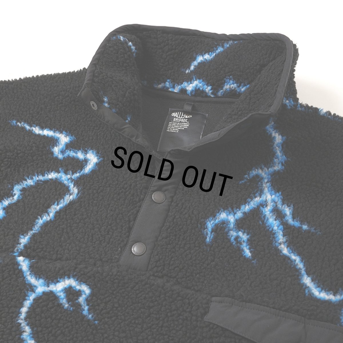 画像3: CHALLENGER/THUNDERBOLT BOA JACKET（BLACK）［サンダーボルトボアJKT-25秋冬］ (3)