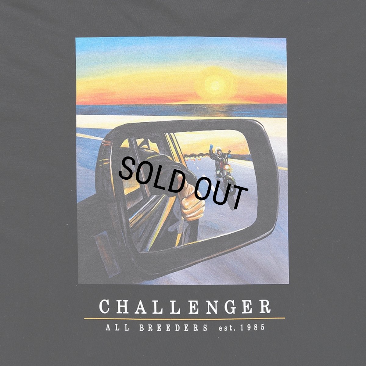 画像4: CHALLENGER/L/S SUNSET DRIVE TEE（BLACK）［サンセットドライブ長袖T-25秋冬］ (4)