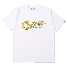 画像1: CHALLENGER/SNAKING TEE（WHITE）［スネーキングT-25秋冬］ (1)