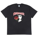CHALLENGER/ROSEGIRL TEE（BLACK）［ローズガールT-25秋冬］