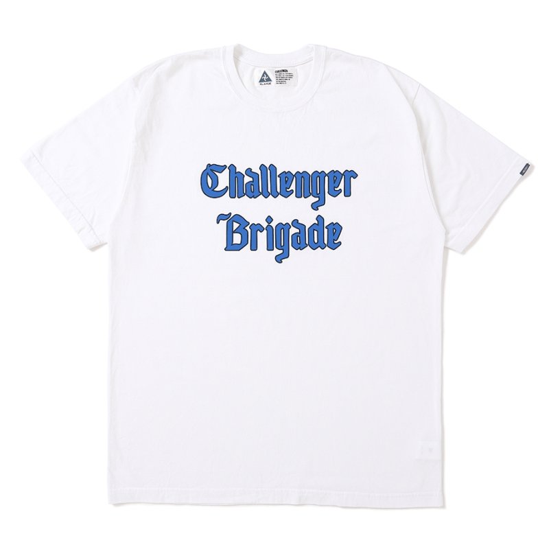 画像1: CHALLENGER/CLASSIC LOGO TEE（WHITE）［クラシックロゴT-25秋冬］