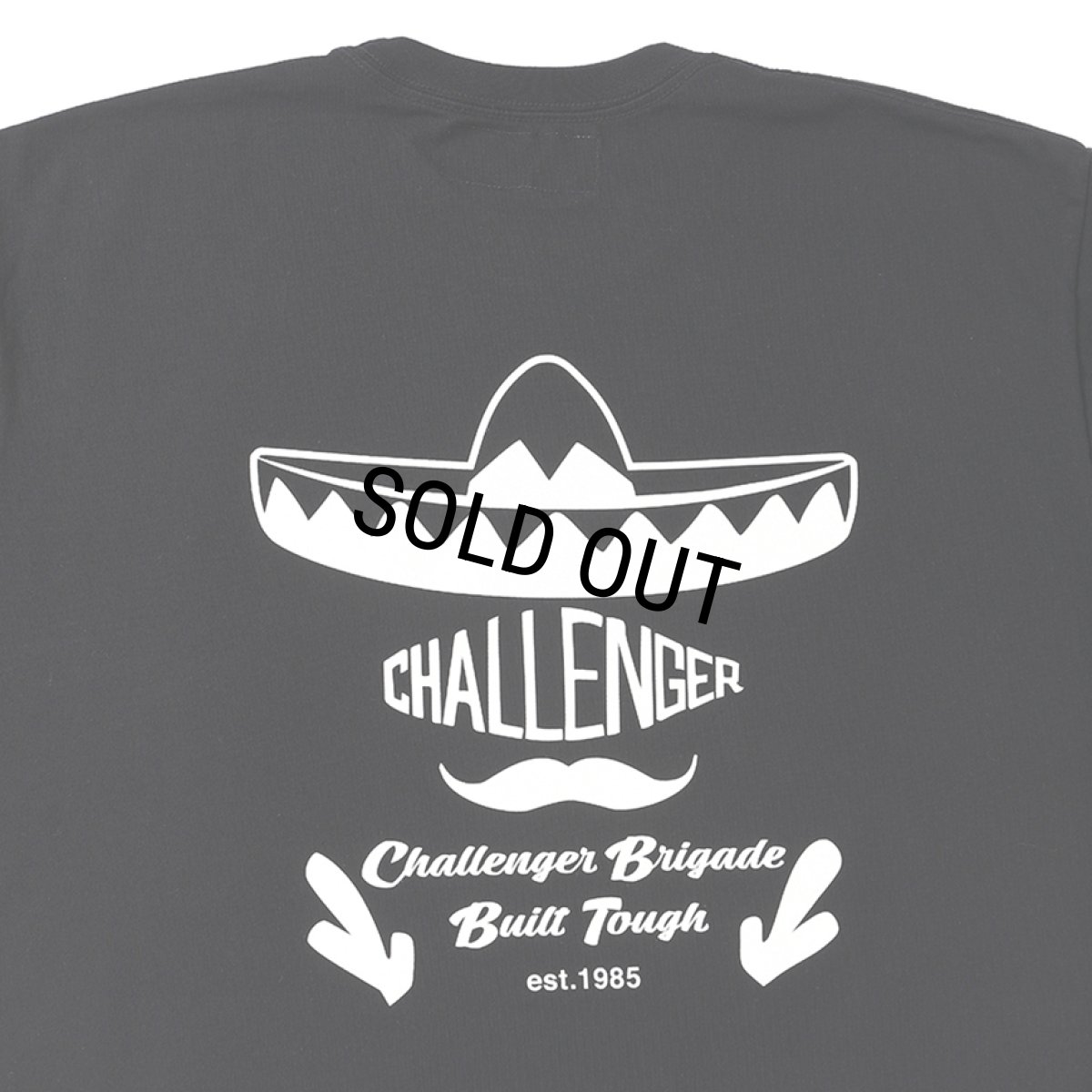 画像4: CHALLENGER/SOMBRERO TEE（BLACK）［ソンブレロT-25秋冬］ (4)