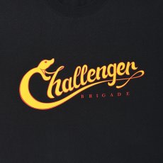 画像4: CHALLENGER/L/S SNAKING LOGO TEE（BLACK）［スネーキングロゴ長袖T-25秋冬］ (4)