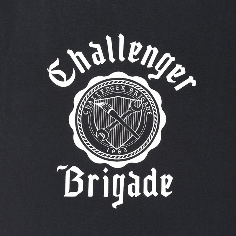 画像3: CHALLENGER/COLLEGE TEE（BLACK）［カレッジT-25秋冬］