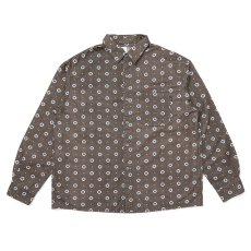 画像1: CHALLENGER/CLASSIC FLANNEL SHIRT（BROWN）［クラシックフランネルシャツ-25秋冬］ (1)