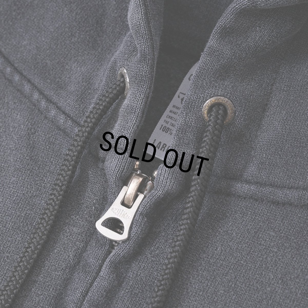 画像3: CHALLENGER/ROSE ZIP HOODIE（BLACK）［ローズジップフーディー-25秋冬］ (3)