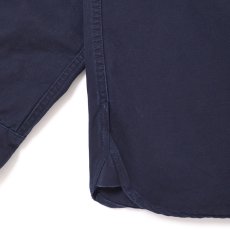 画像6: CHALLENGER/SNAKING LOGO WORK SHIRT（NAVY）［スネーキングロゴワークシャツ-25秋冬］ (6)