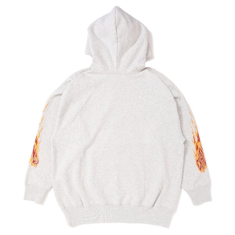 画像2: CHALLENGER/SNAKING LOGO HOODIE（GRAY）［スネーキングロゴフーディー-25秋冬］