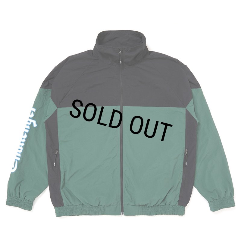 CHALLENGER/TRACK ZIP JACKET（GREEN/BLACK）［トラックジップJKT-25
