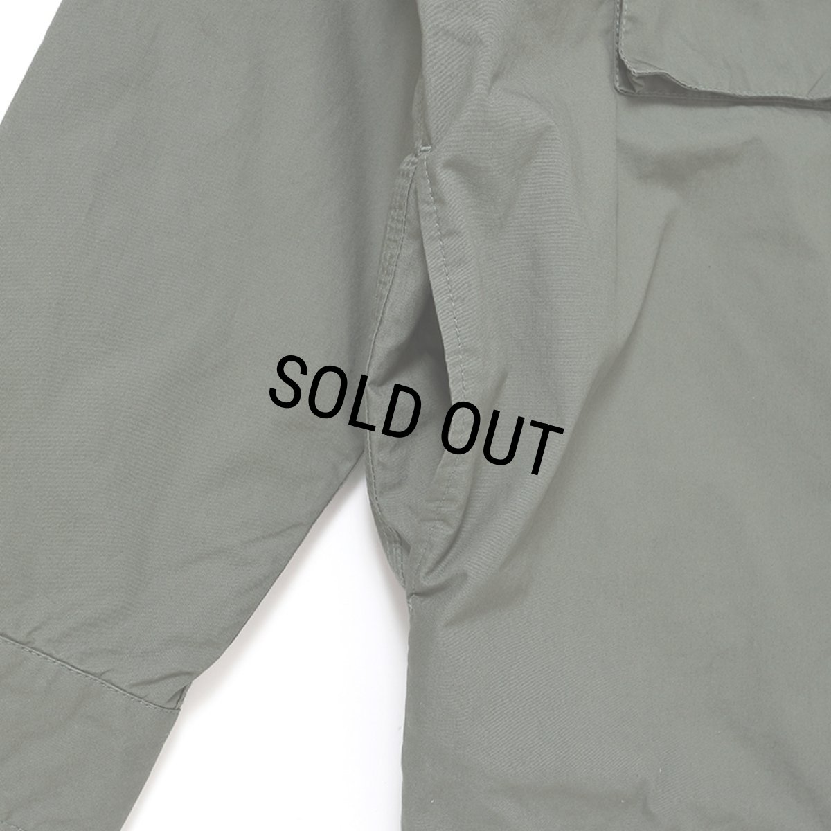 画像7: CHALLENGER/LINING MILITARY SHIRT（ARMY GREEN）［ライニングミリタリーシャツ-25秋冬］ (7)
