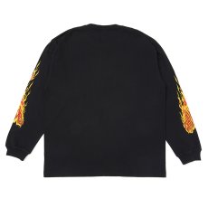 画像2: CHALLENGER/L/S SNAKING LOGO TEE（BLACK）［スネーキングロゴ長袖T-25秋冬］ (2)