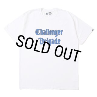 CHALLENGER/CLASSIC LOGO TEE（WHITE）［クラシックロゴT-25秋冬］ - JONAS