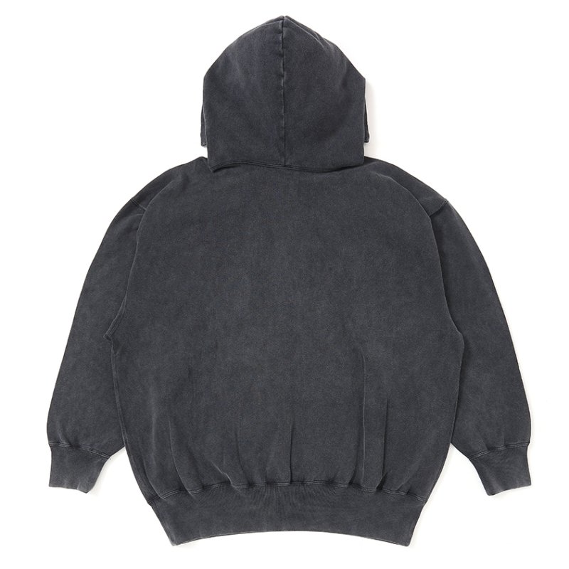 画像2: CHALLENGER/COLLEGE HOODIE（BLACK）［カレッジフーディー-25秋冬］