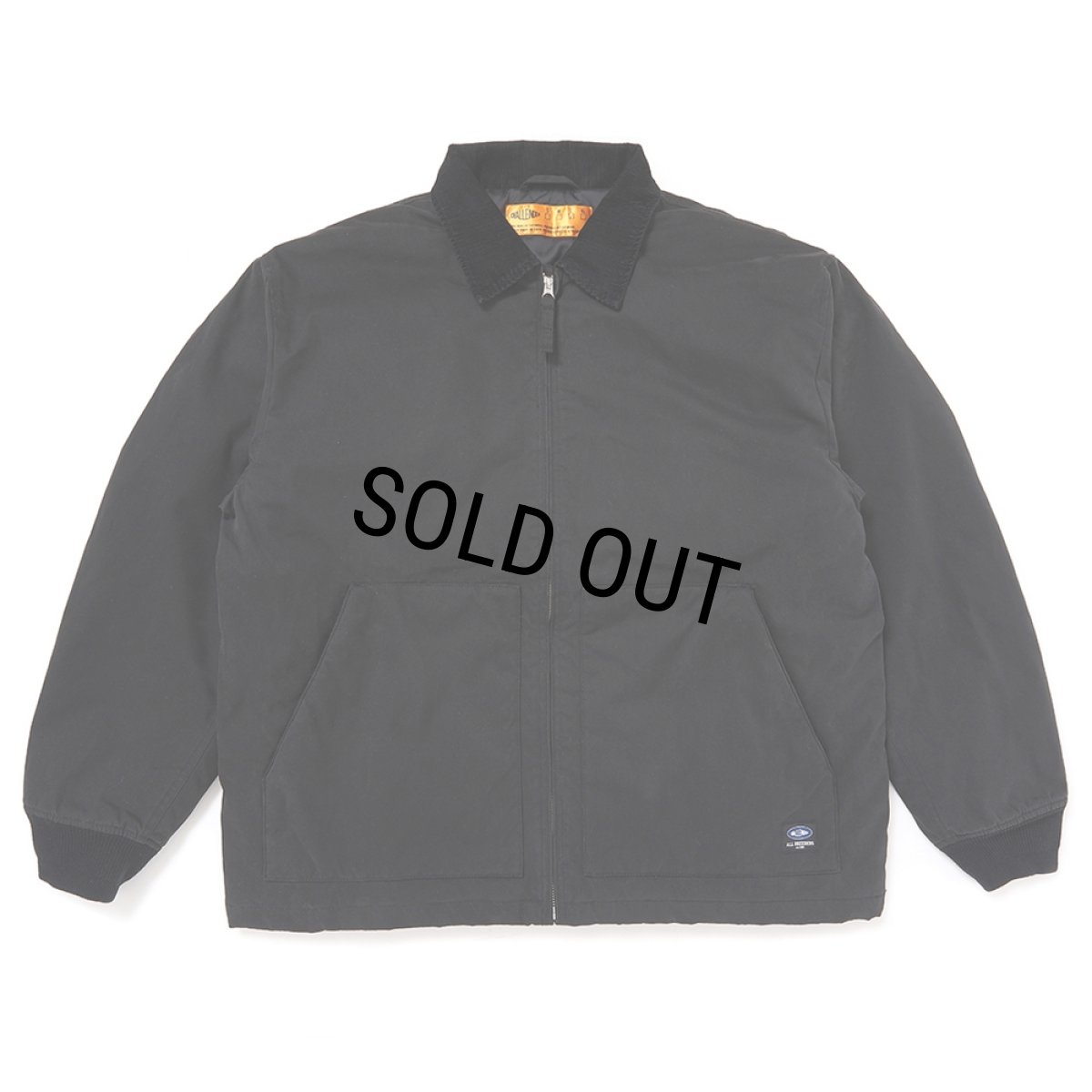 画像1: CHALLENGER/SUPERIOR WORK JACKET（BLACK）［スーペリアワークJKT-25秋冬］ (1)