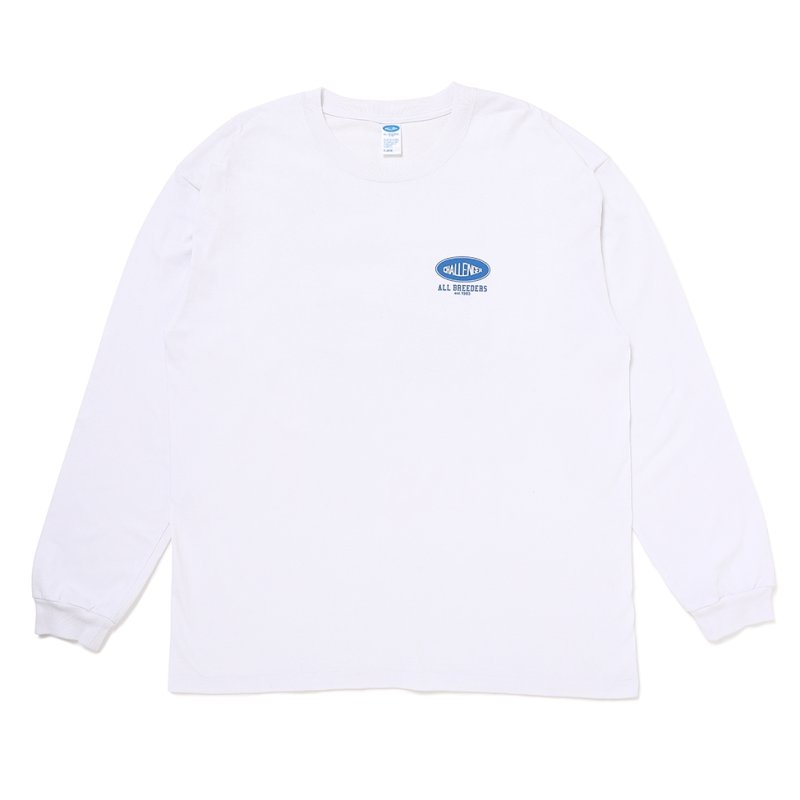 画像1: CHALLENGER/L/S SUNSET DRIVE TEE（WHITE）［サンセットドライブ長袖T-25秋冬］