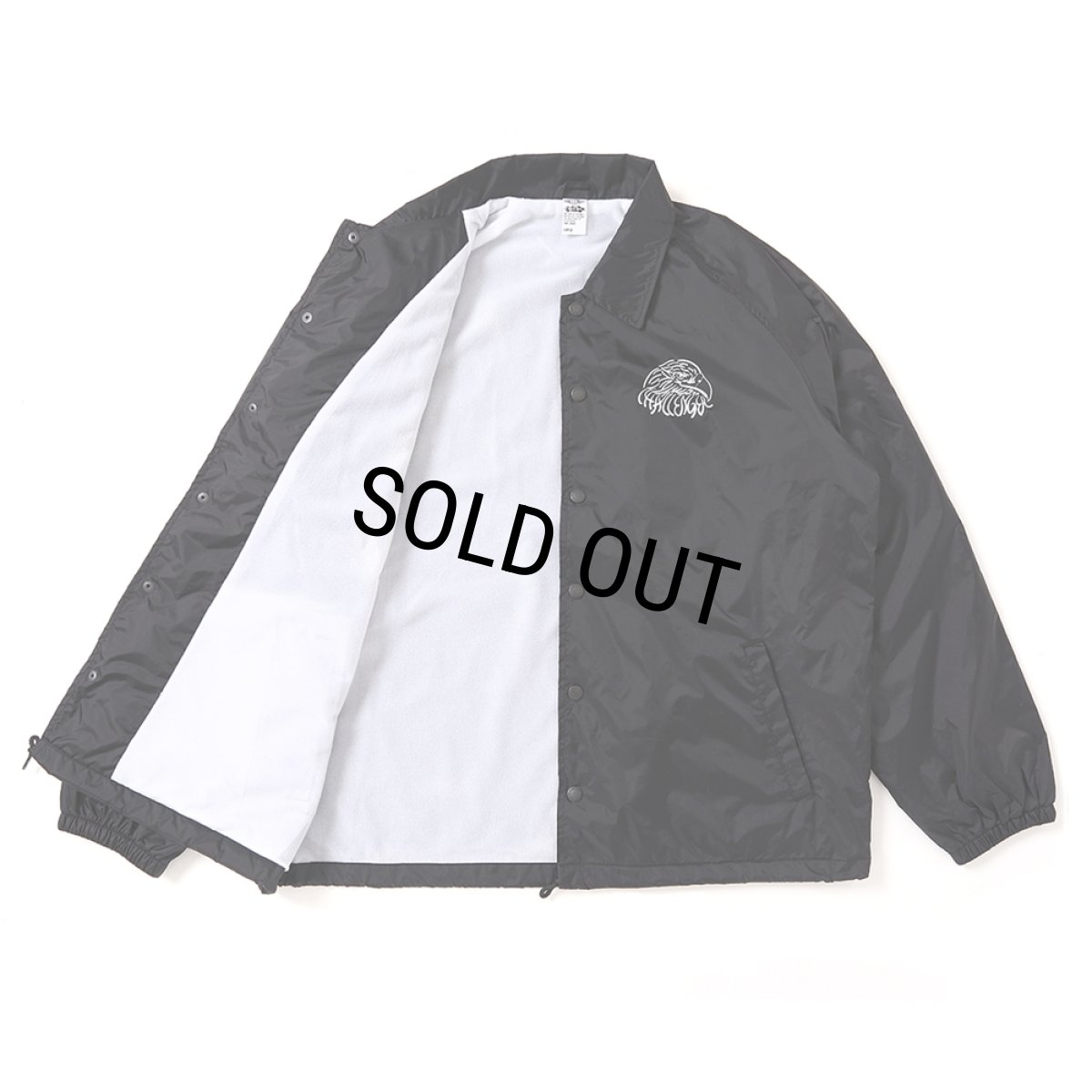 画像3: CHALLENGER/EAGLE COACH JACKET（BLACK）［イーグルコーチJKT-25秋冬］ (3)