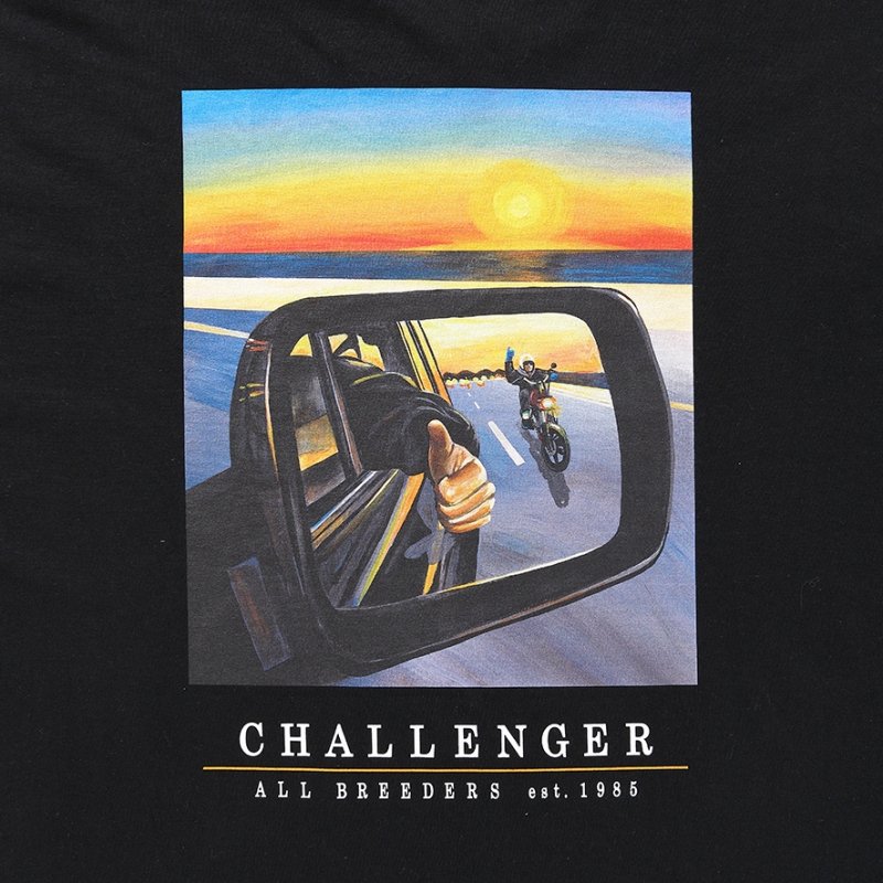 画像3: CHALLENGER/L/S SUNSET DRIVE TEE（BLACK）［サンセットドライブ長袖T-25秋冬］