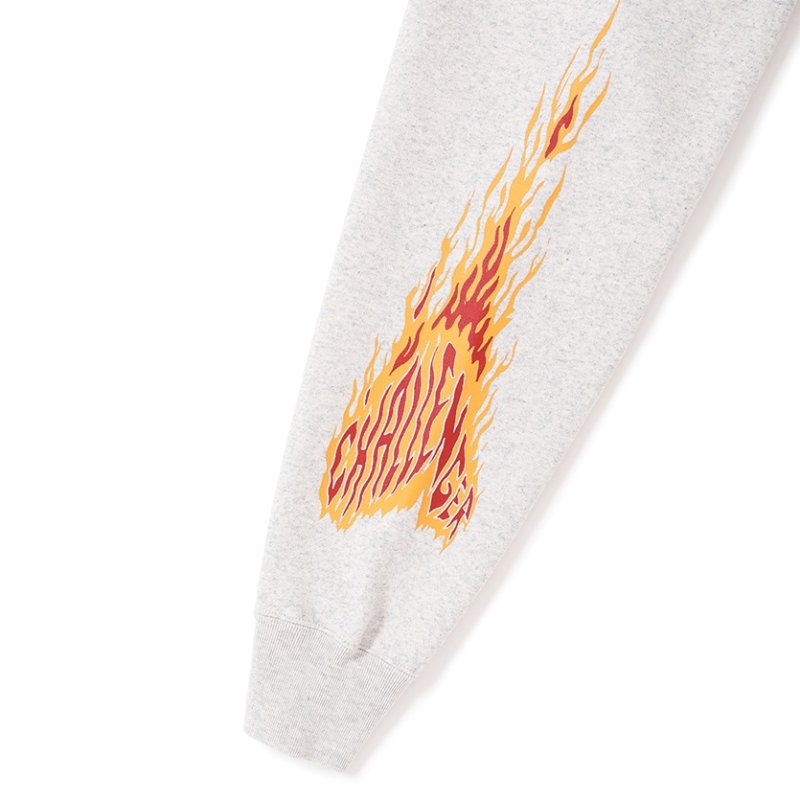 画像3: CHALLENGER/SNAKING LOGO HOODIE（GRAY）［スネーキングロゴフーディー-25秋冬］