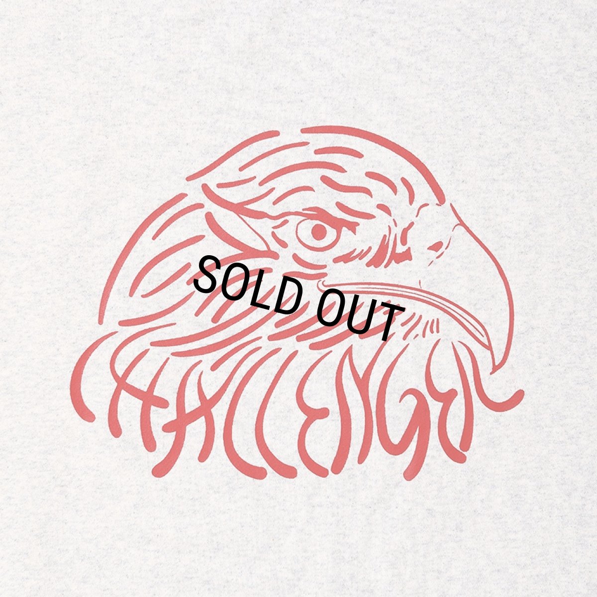 画像3: CHALLENGER/EAGLE C/N SWEAT（GRAY）［イーグルクルーネックスウェット-25秋冬］ (3)