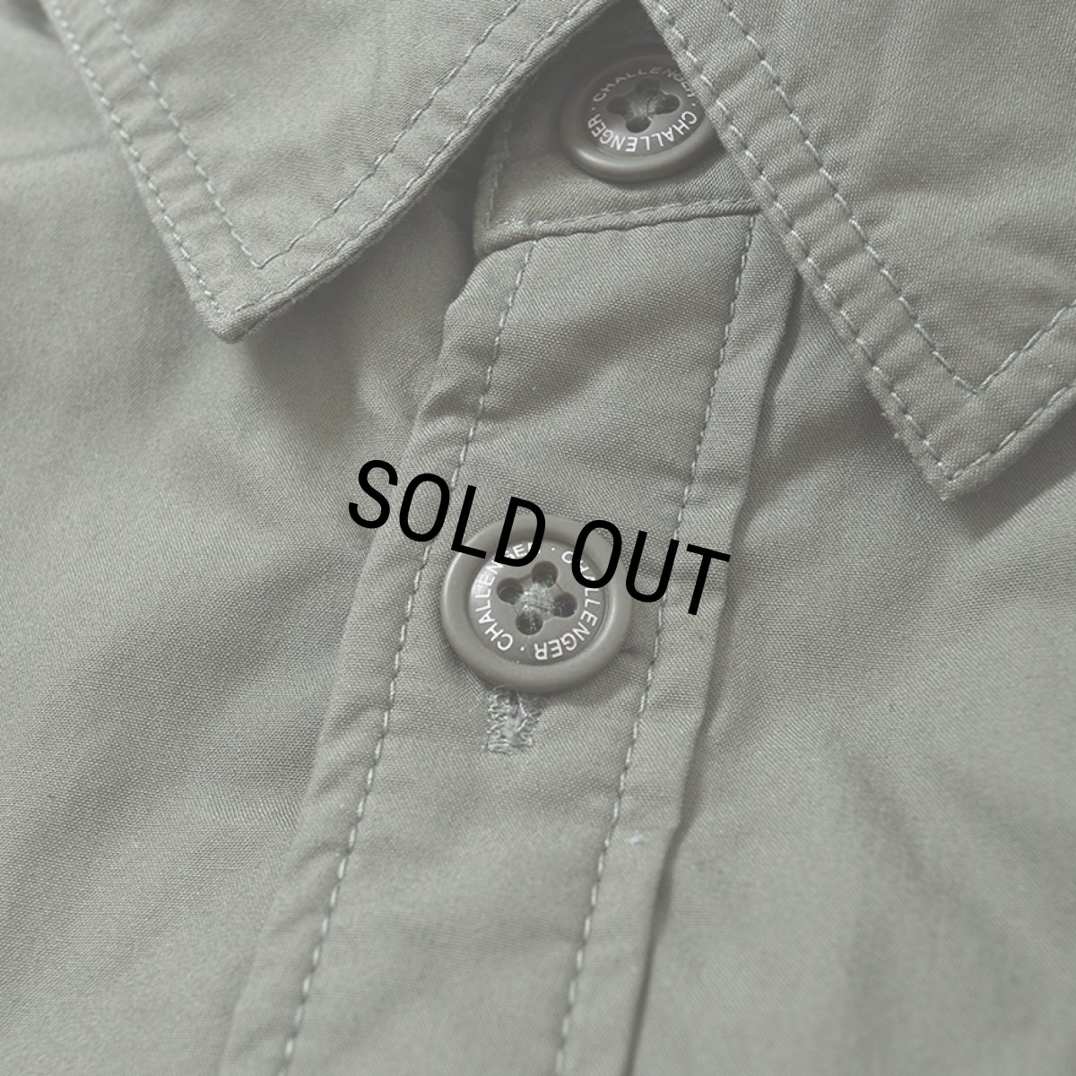 画像5: CHALLENGER/LINING MILITARY SHIRT（ARMY GREEN）［ライニングミリタリーシャツ-25秋冬］ (5)