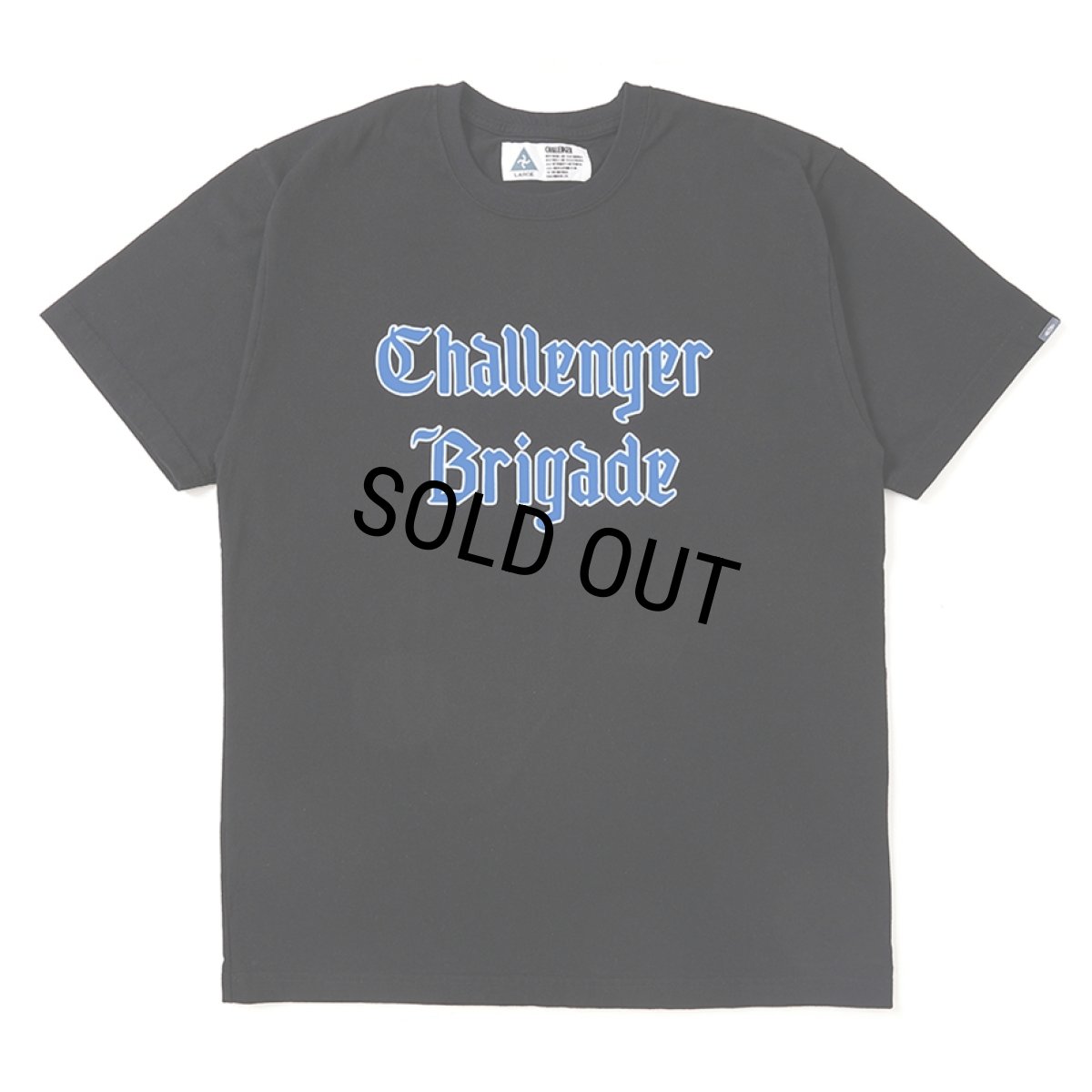 画像1: CHALLENGER/CLASSIC LOGO TEE（BLACK）［クラシックロゴT-25秋冬］ (1)