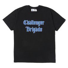 画像1: CHALLENGER/CLASSIC LOGO TEE（BLACK）［クラシックロゴT-25秋冬］ (1)