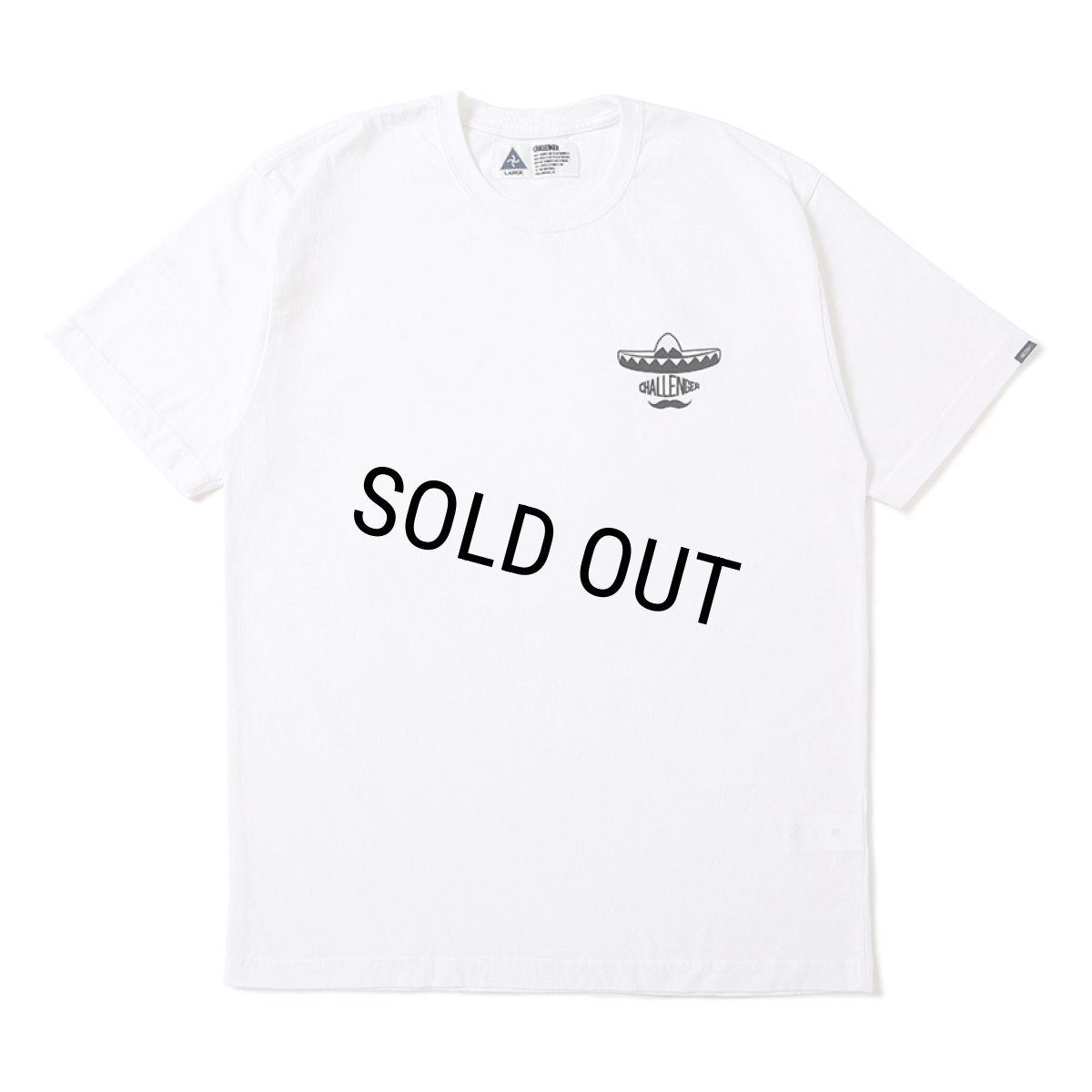 画像2: CHALLENGER/SOMBRERO TEE（WHITE）［ソンブレロT-25秋冬］ (2)