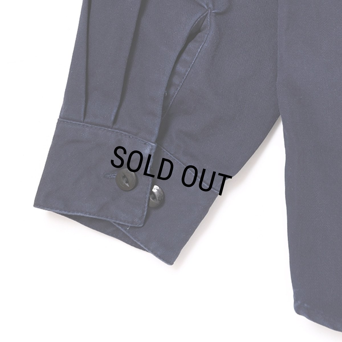 画像9: CHALLENGER/SNAKING LOGO WORK SHIRT（NAVY）［スネーキングロゴワークシャツ-25秋冬］ (9)