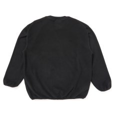 画像2: CHALLENGER/ROSE C/N FLEECE（BLACK）［ローズクルーネックフリース-25秋冬］ (2)