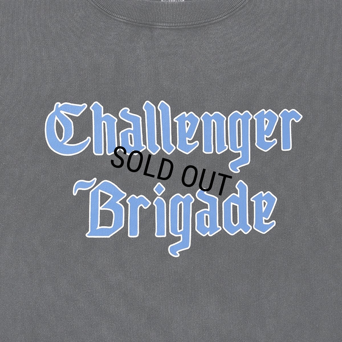 画像3: CHALLENGER/CLASSIC LOGO C/N SWEAT（BLACK）［クラシックロゴクルーネックスウェット-25秋冬］ (3)