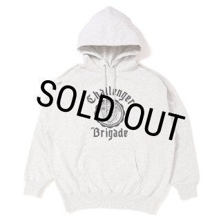 CHALLENGER/COLLEGE HOODIE（GRAY）［カレッジフーディー-25秋冬］ - JONAS
