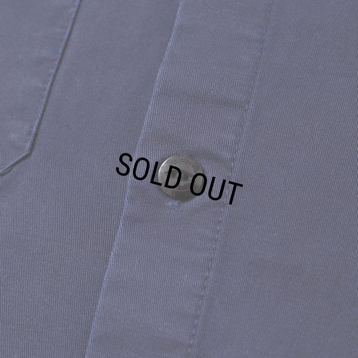 画像4: CHALLENGER/SNAKING LOGO WORK SHIRT（NAVY）［スネーキングロゴワークシャツ-25秋冬］ (4)