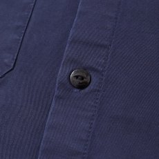 画像4: CHALLENGER/SNAKING LOGO WORK SHIRT（NAVY）［スネーキングロゴワークシャツ-25秋冬］ (4)
