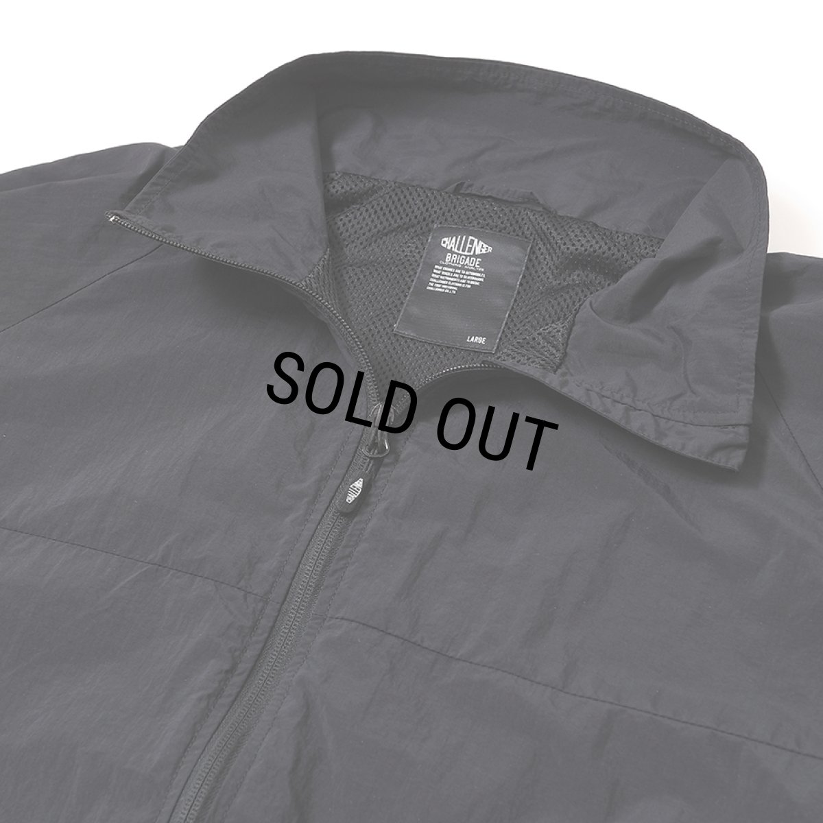 画像5: CHALLENGER/TRACK ZIP JACKET（BLACK）［トラックジップJKT-25秋冬］ (5)