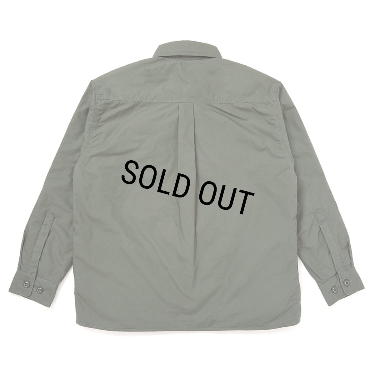 画像2: CHALLENGER/LINING MILITARY SHIRT（ARMY GREEN）［ライニングミリタリーシャツ-25秋冬］ (2)