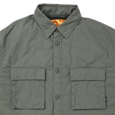 画像4: CHALLENGER/LINING MILITARY SHIRT（ARMY GREEN）［ライニングミリタリーシャツ-25秋冬］ (4)
