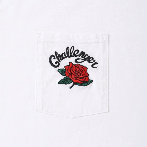 他の写真3: CHALLENGER/ROSE PKT TEE（WHITE）［ローズポケT-25秋冬］