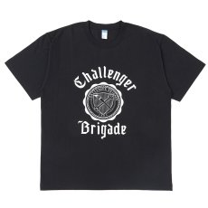 画像1: CHALLENGER/COLLEGE TEE（BLACK）［カレッジT-25秋冬］ (1)